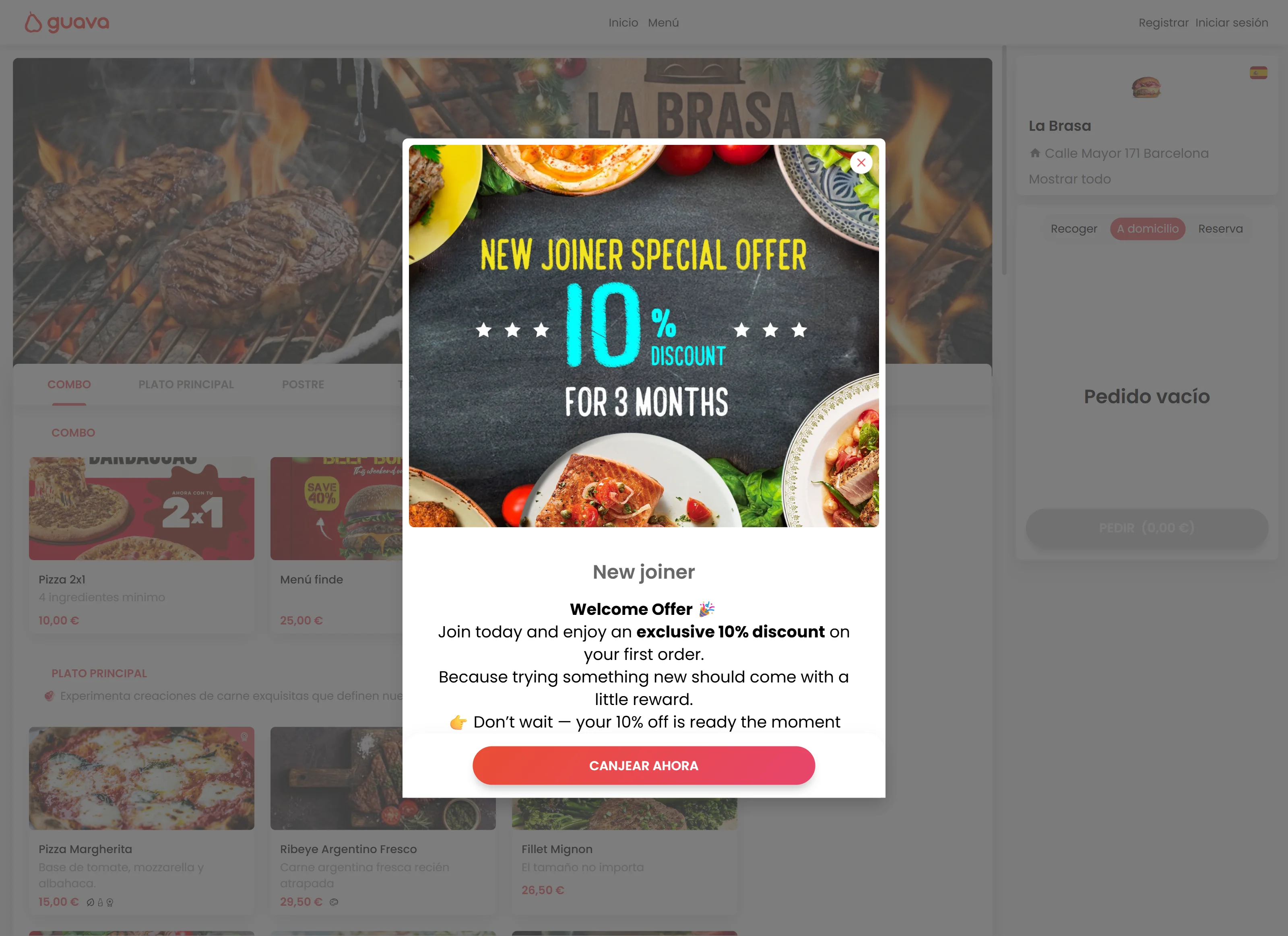 Carta digital en Guava 3