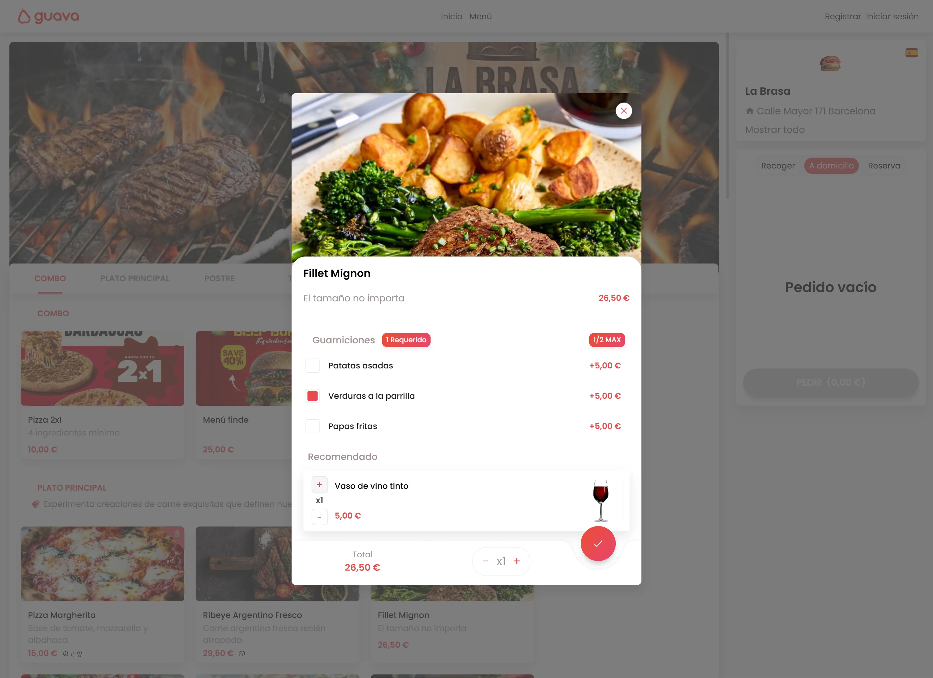 Carta digital en Guava 2