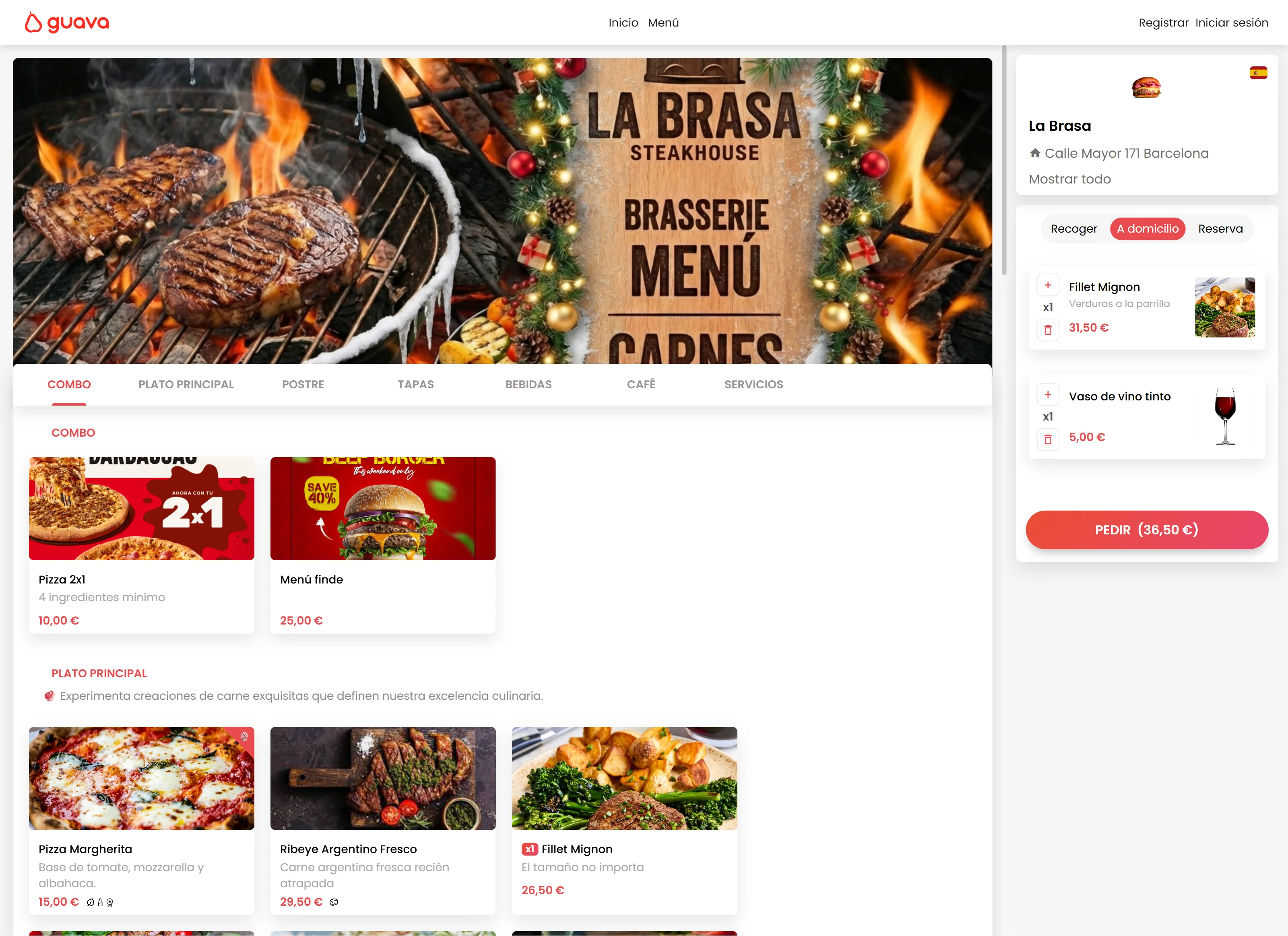 Carta digital en Guava 1