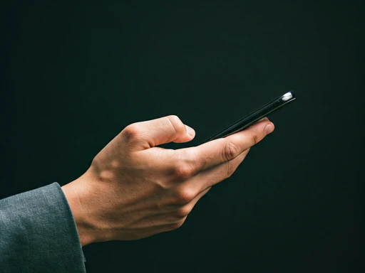 High-quality image of a person using a smartphone to order food